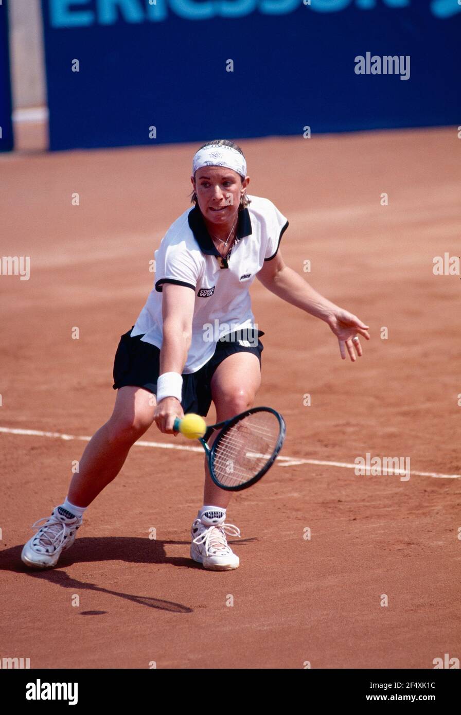 Lisa Raymond, joueur et entraîneur de tennis américain, Italian Open 1998 Banque D'Images