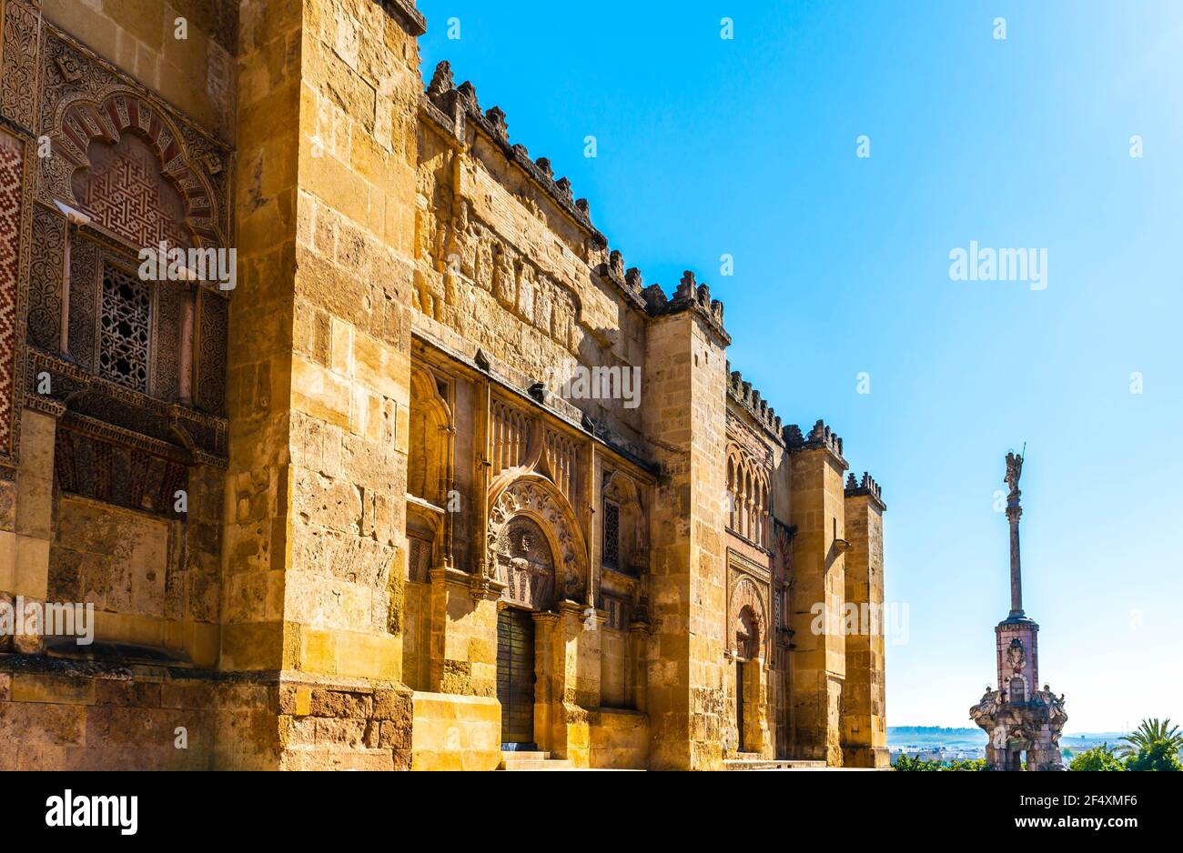 Cathédrale de Cordoue, la Mezquita, Andalousie, Espagne Banque D'Images