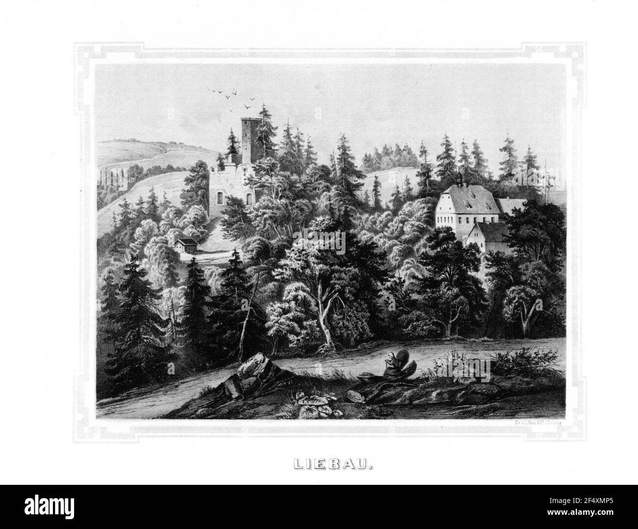 Liebau Banque D'Images