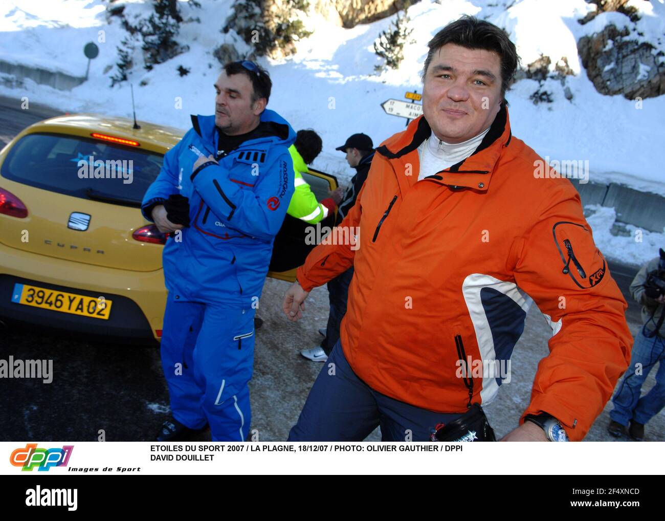 ETOILES DU SPORT 2007 / LA PLAGNE, 18/12/07 / PHOTO: OLIVIER GAUTHIER / DPPI DAVID DOUILLET Banque D'Images