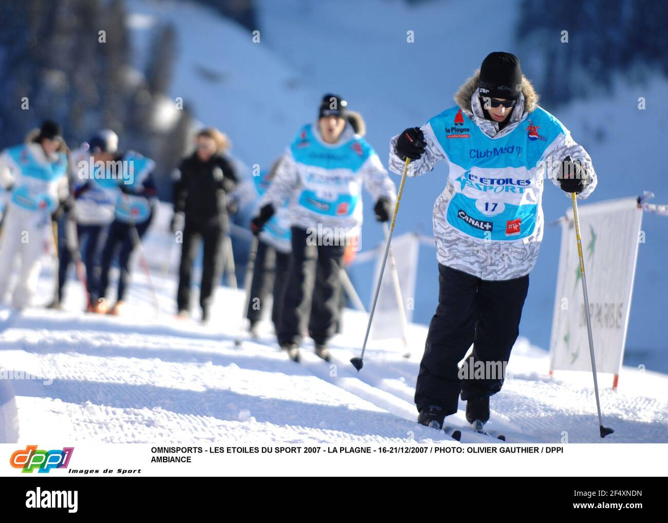 OMNISPORTS - LES ETOILES DU SPORT 2007 - LA PLAGNE - 16-21/12/2007 / PHOTO: OLIVIER GAUTHIER / DPPI AMBIANCE Banque D'Images