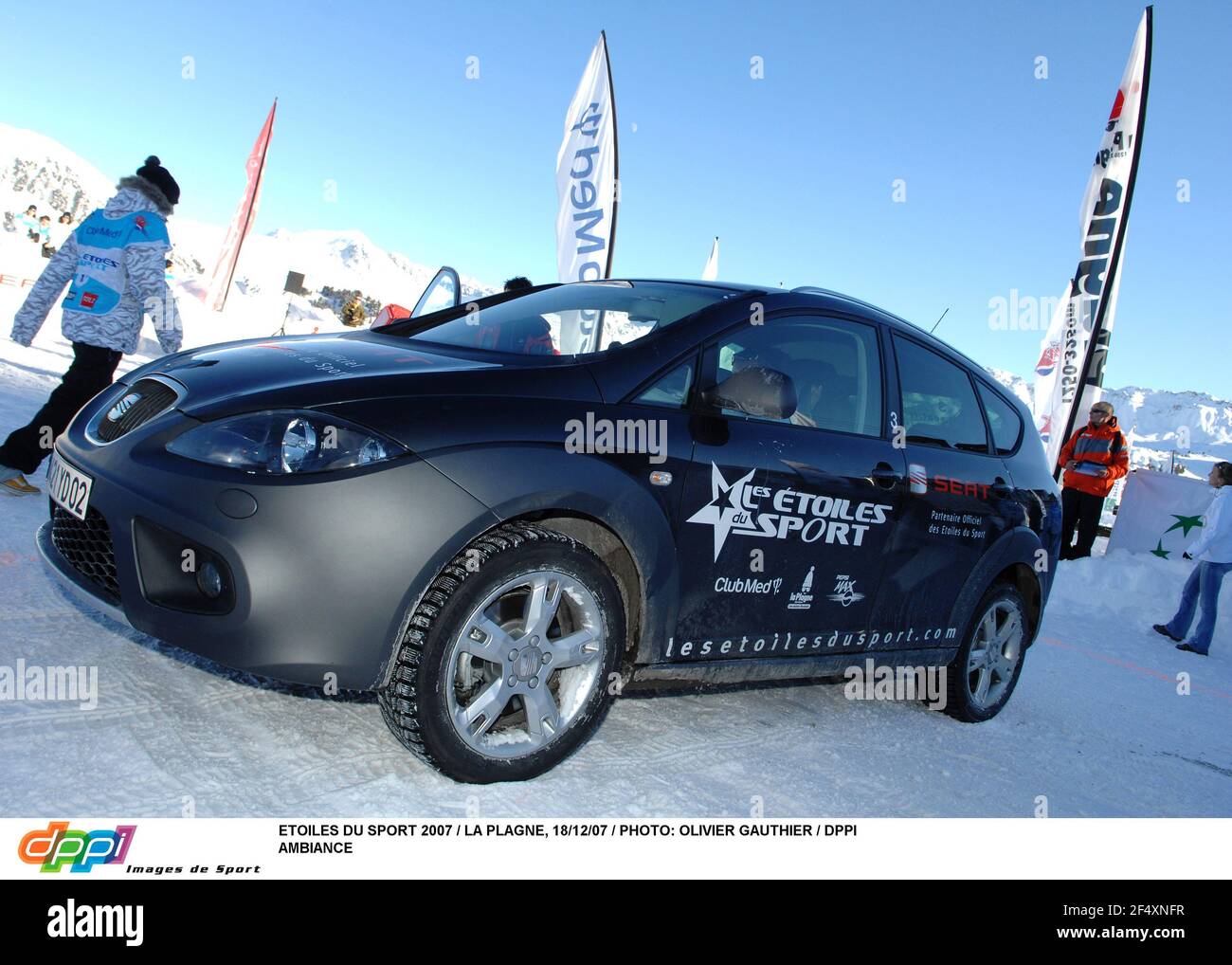 ETOILES DU SPORT 2007 / LA PLAGNE, 18/12/07 / PHOTO: OLIVIER GAUTHIER / DPPI AMBIANCE Banque D'Images