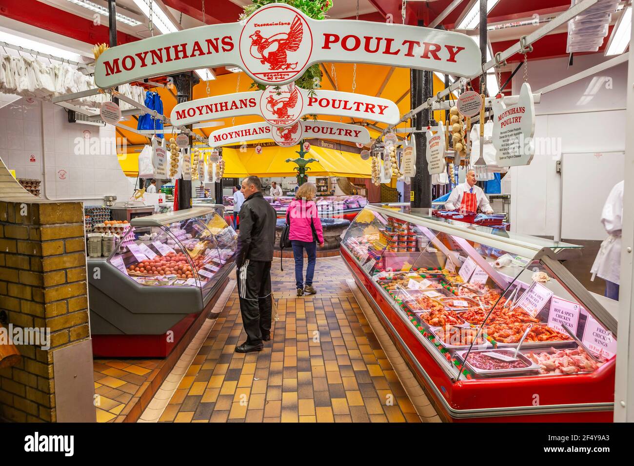 Le marché anglais à Cork, en Irlande. Le marché a été créé en 1788 par la communauté protestante [anglaise] qui dirigeait la ville. Banque D'Images
