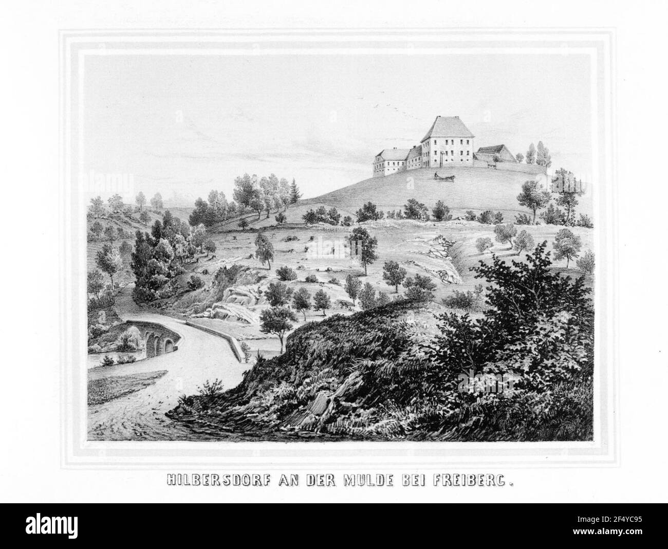 Hilbersdorf Banque D'Images