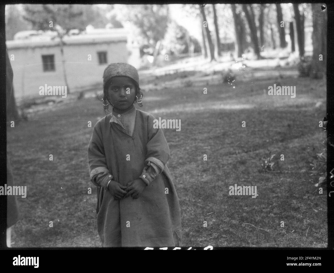 Inde. Cachemire. Ladakh. Fille indienne Banque D'Images