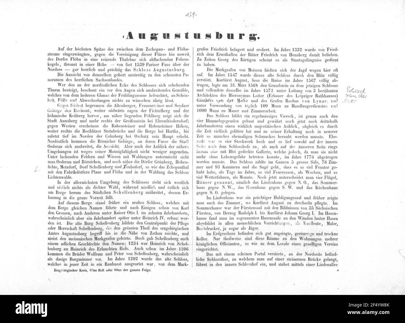 Augustusburg Banque D'Images