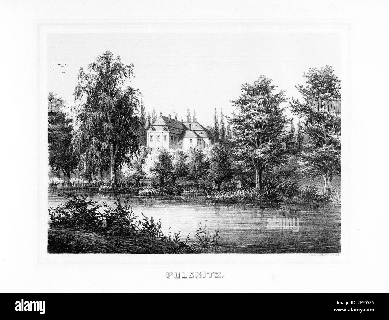 Pulsnitz Banque D'Images