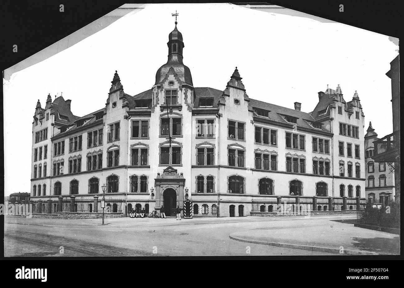 Naumburg. Nouvelles casernes d. 7. Thür. INF.-régiments No 96 Banque D'Images