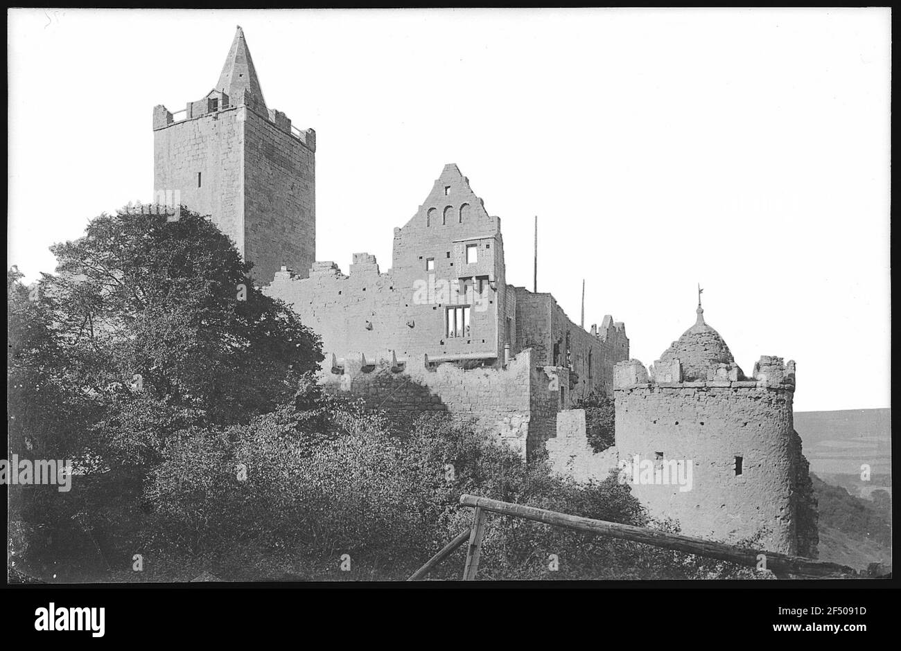 Kösan. Rudelsburg Banque D'Images