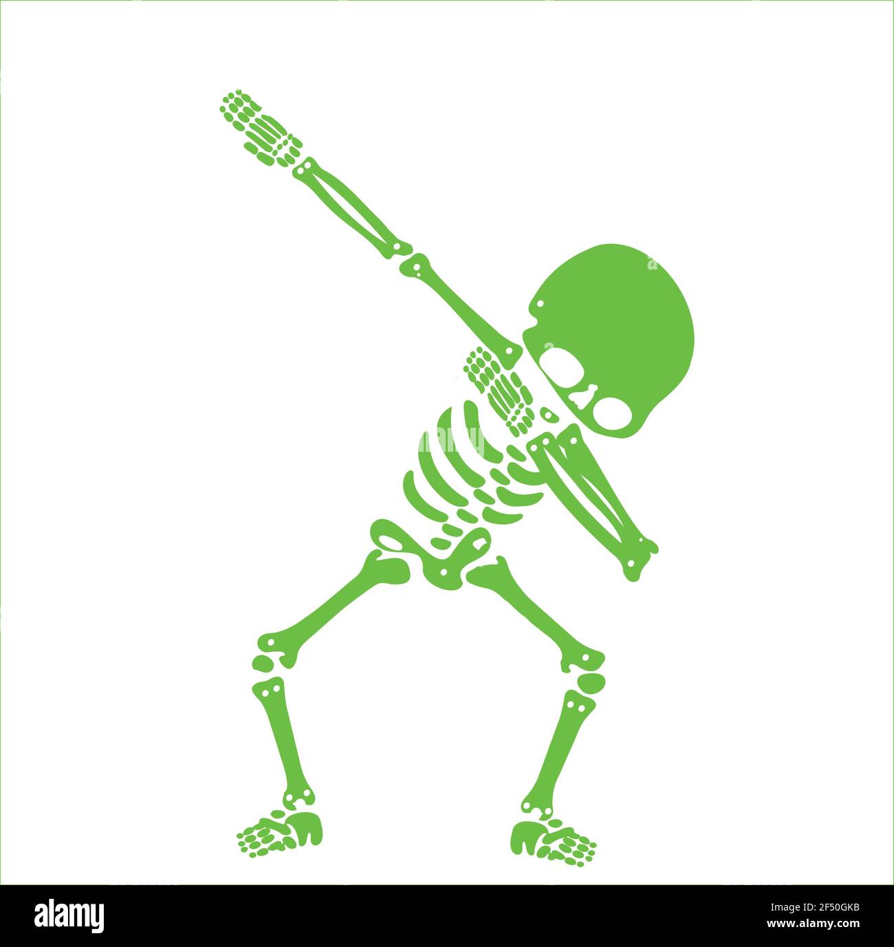 Squelette dab, UN groupe de squelettes dabbing Illustration de Vecteur