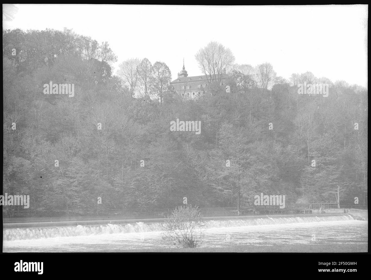 Lichtenwalde. Château de Lichtenwalde à Zschopautale Banque D'Images