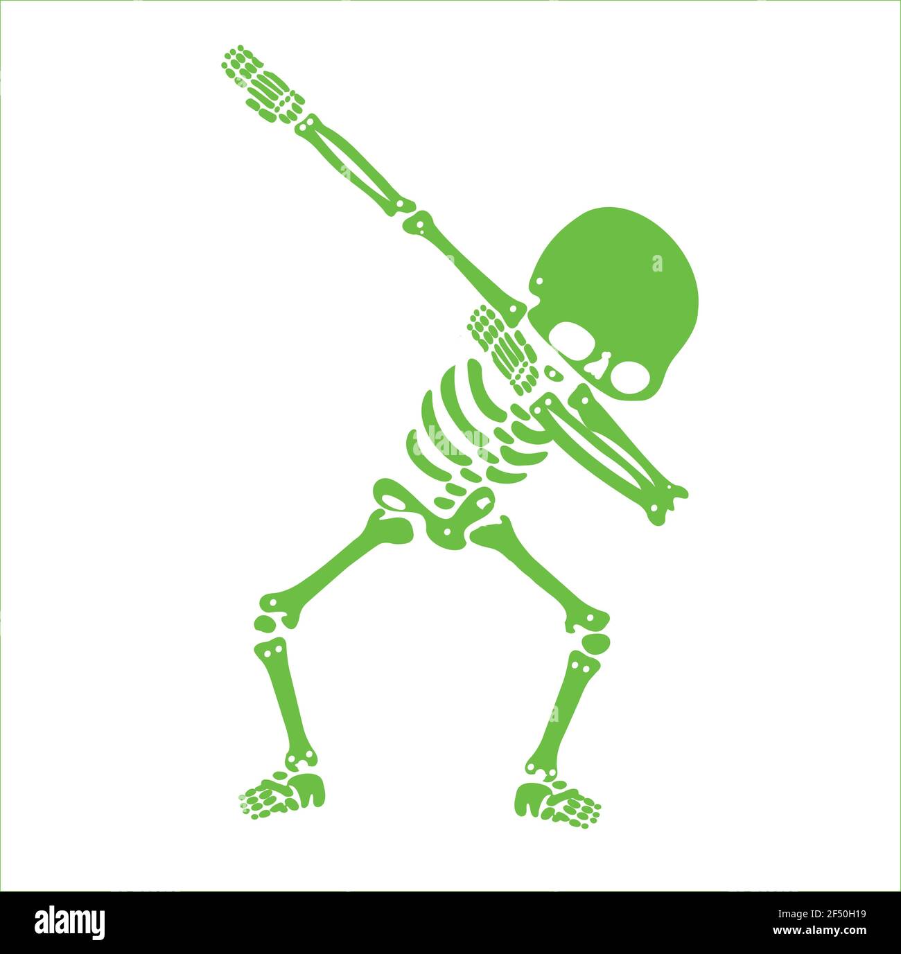 Squelette dab, UN groupe de squelettes dabbing Illustration de Vecteur