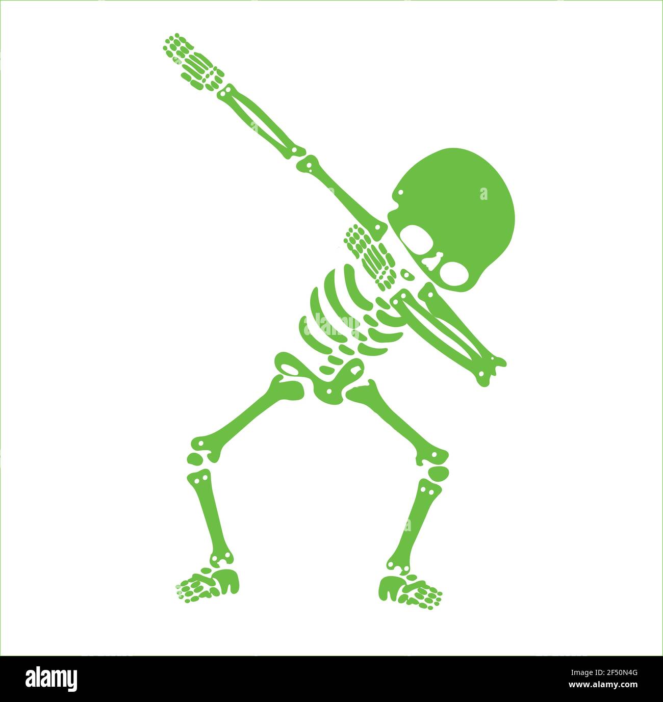 Squelette dab, UN groupe de squelettes dabbing Illustration de Vecteur
