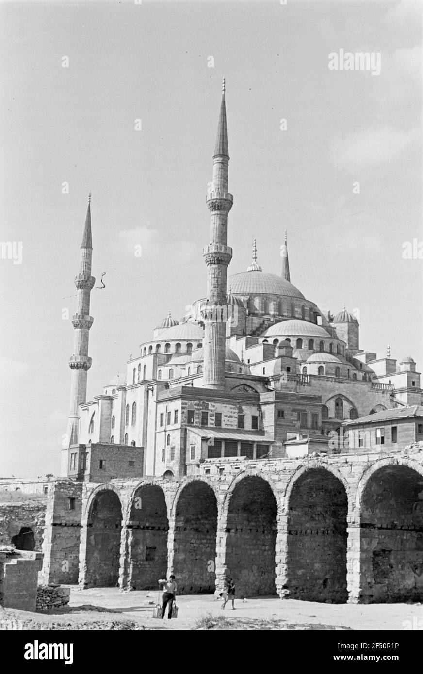Mosquée Sultan-Ahmed Banque D'Images