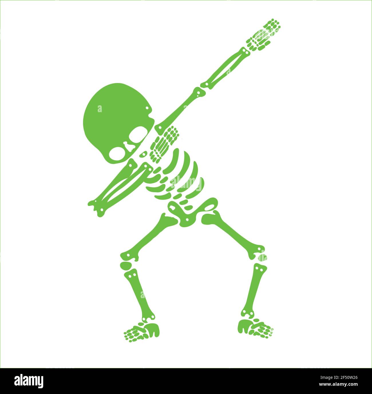 Squelette dab, UN groupe de squelettes dabbing Illustration de Vecteur