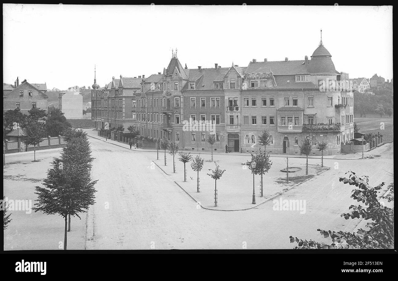 Meissen. Hospitalplatz Banque D'Images