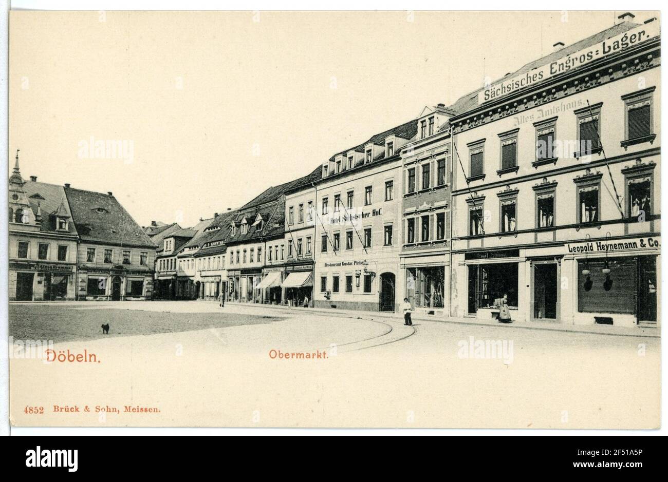 Obermarkt Dubbing. Supermarché Banque D'Images