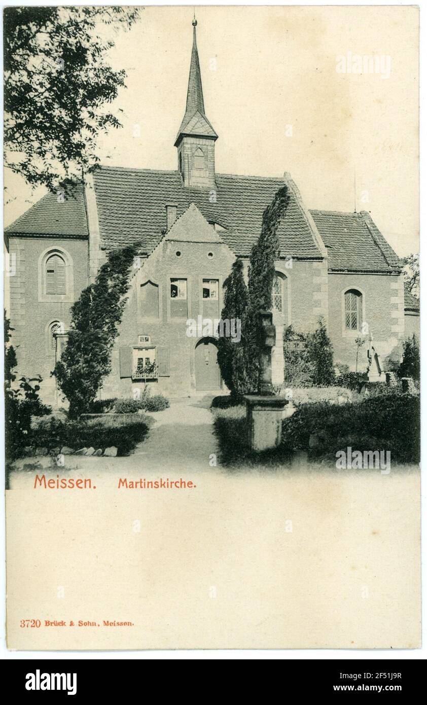 Martinskirche Meissen. Martinskirche Banque D'Images