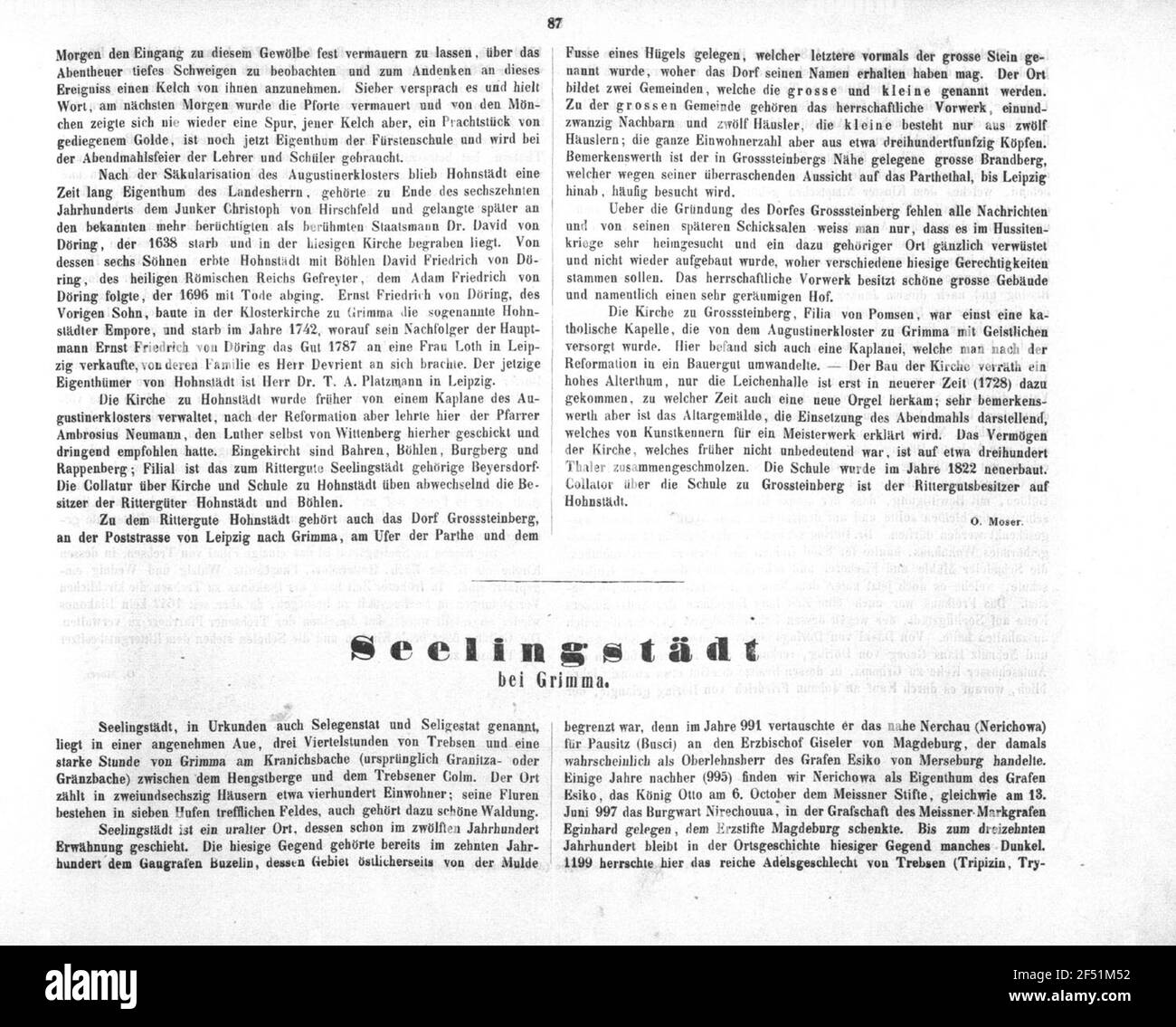 Grimma Banque d'images noir et blanc Alamy