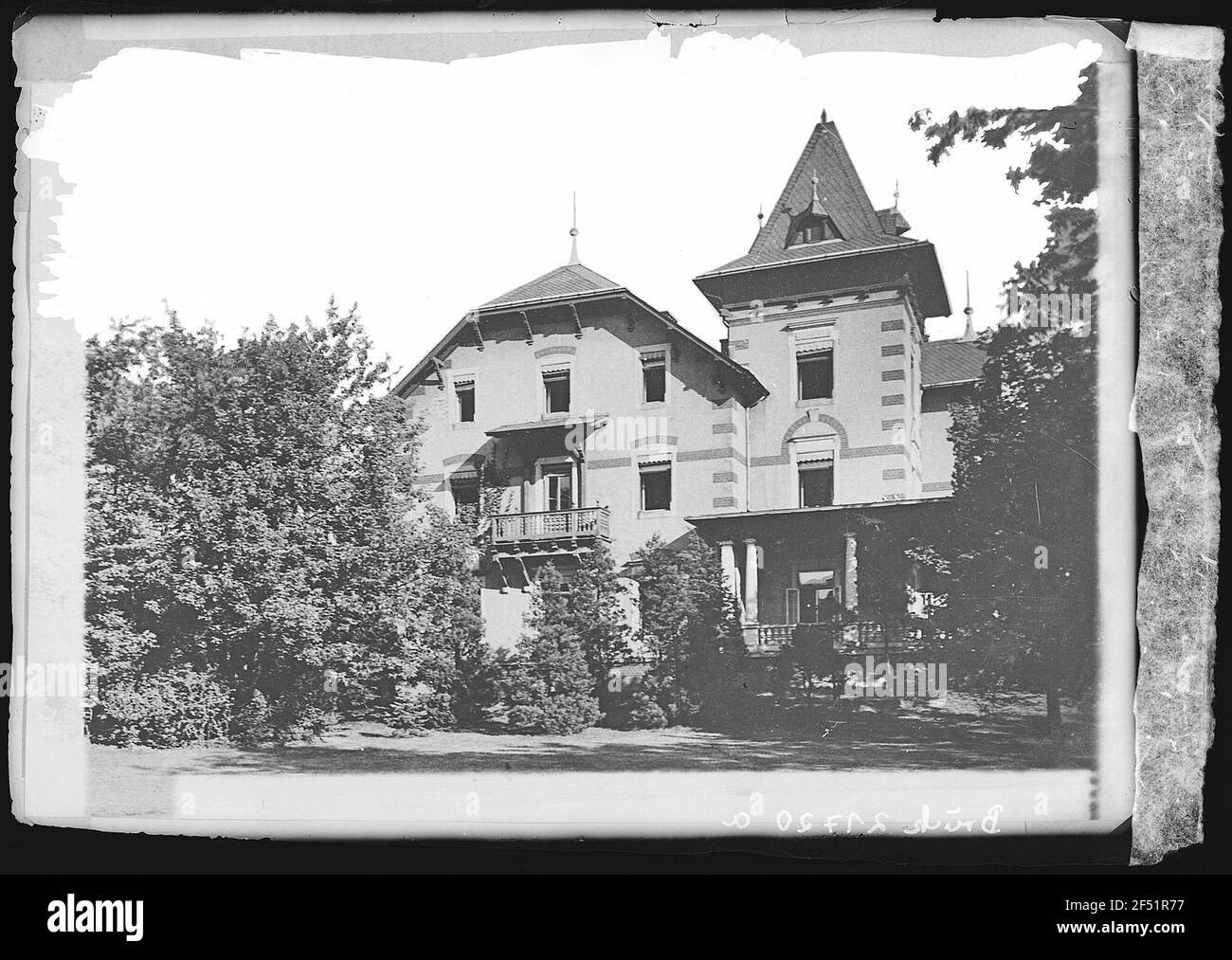 Coswig. Villes de guérison Lindenhof, aile est Banque D'Images