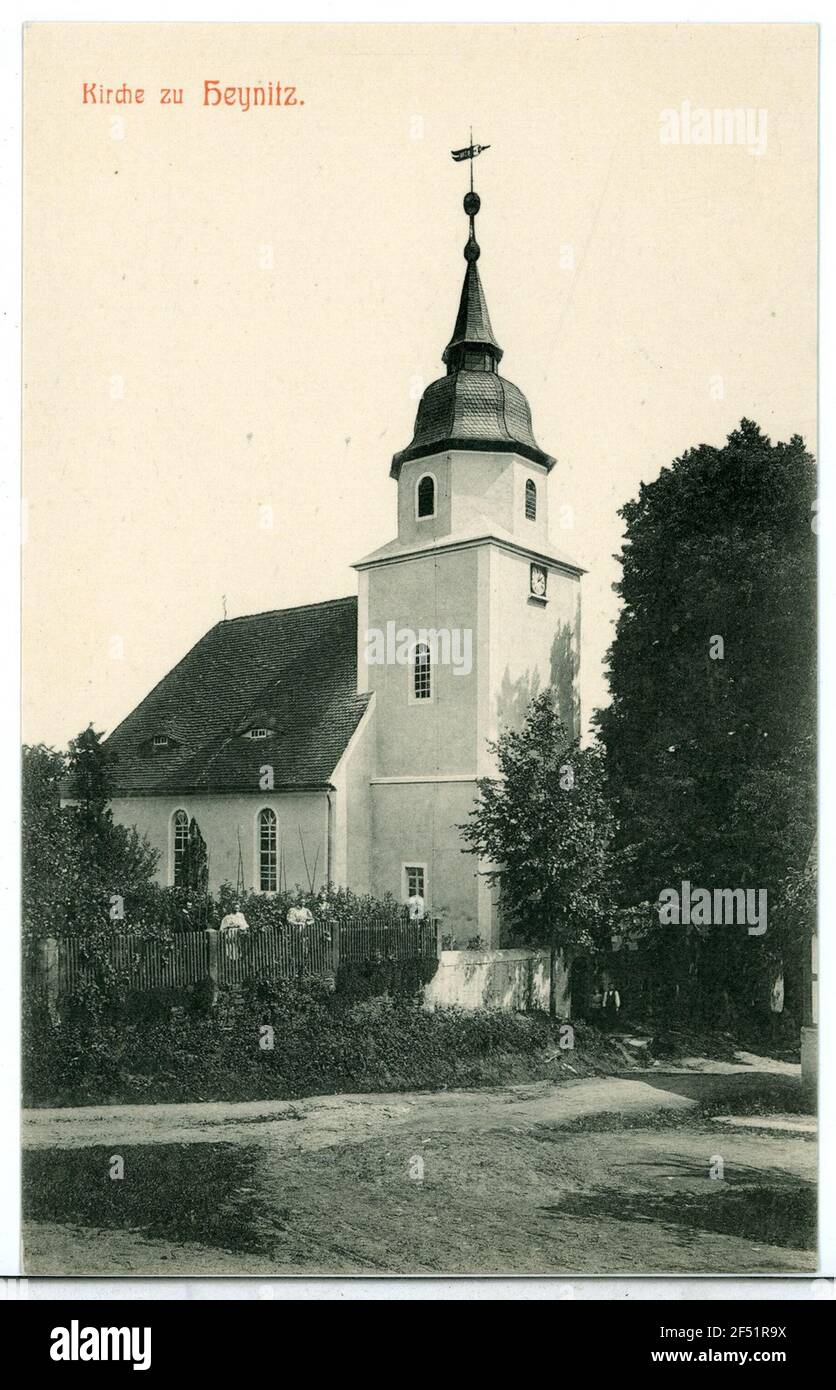 église Heynitz. église Banque D'Images