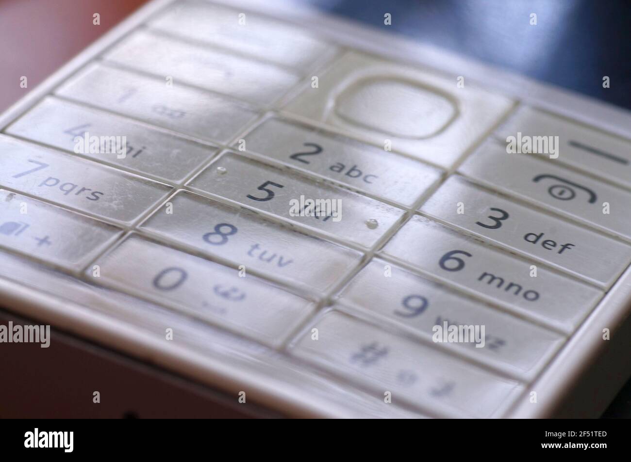 Old phone keypad Banque de photographies et d'images à haute résolution -  Alamy