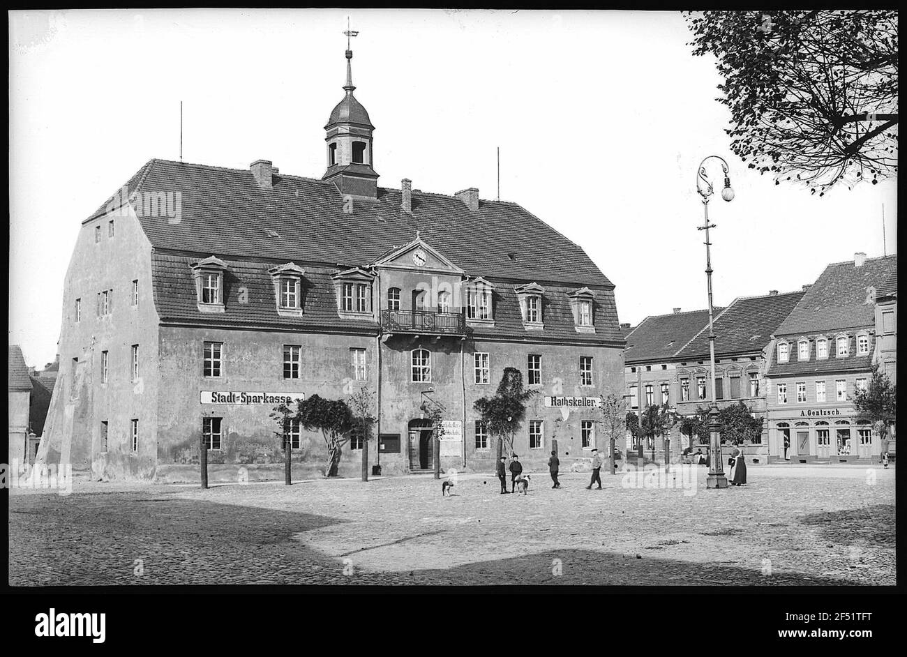 Hôtel de ville de Liebenwerda Banque D'Images