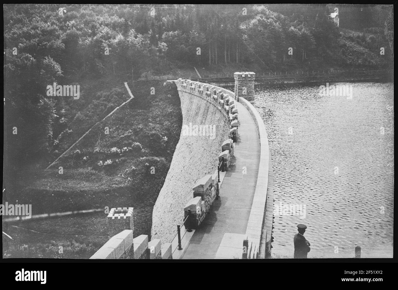 Comotau. Environs - barrage Banque D'Images