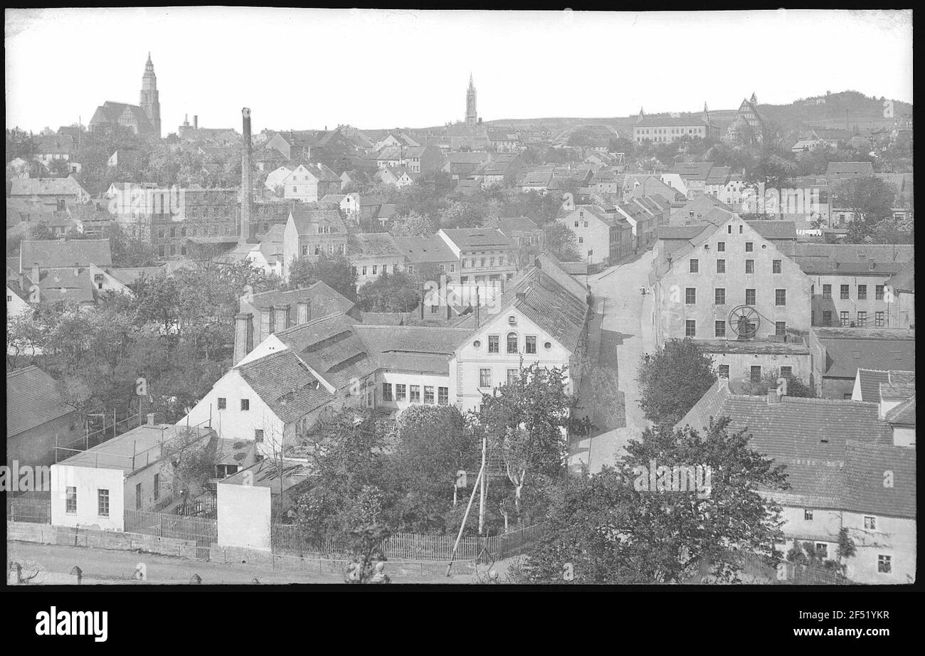 Kamenz. Vue sur Kamenz Banque D'Images