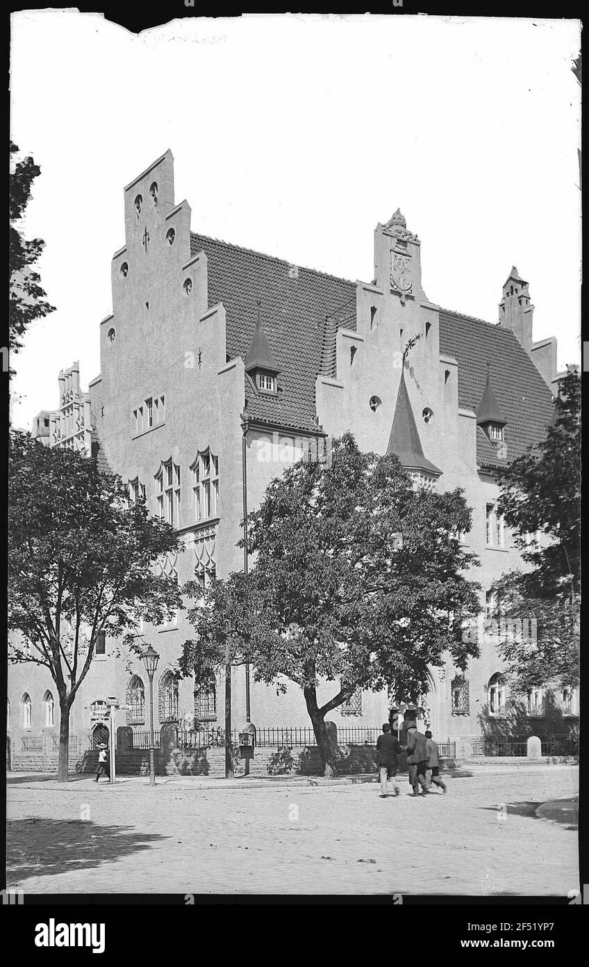 Quartier de wittenberg Banque d'images noir et blanc Alamy