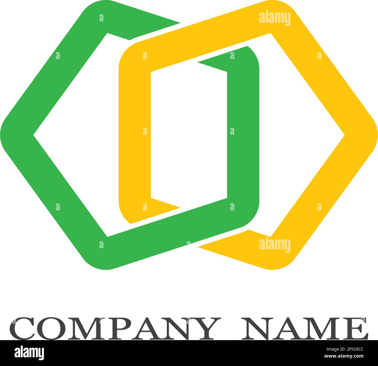 Modèle de logo d'entreprise vecteur icône illustration conception Illustration de Vecteur