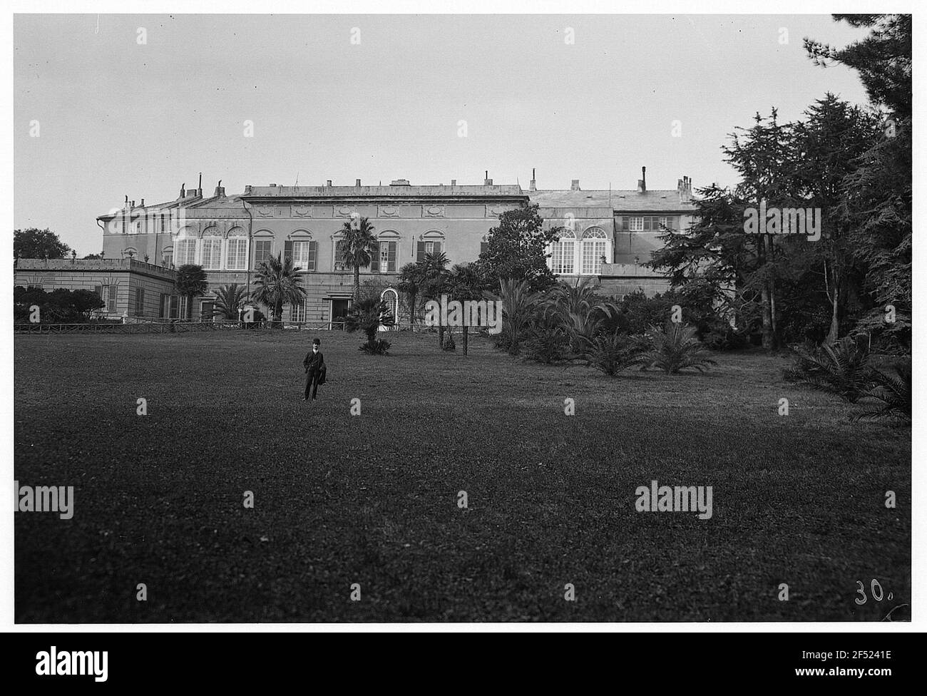 Gênes / Italie: Villa urbaine? Banque D'Images