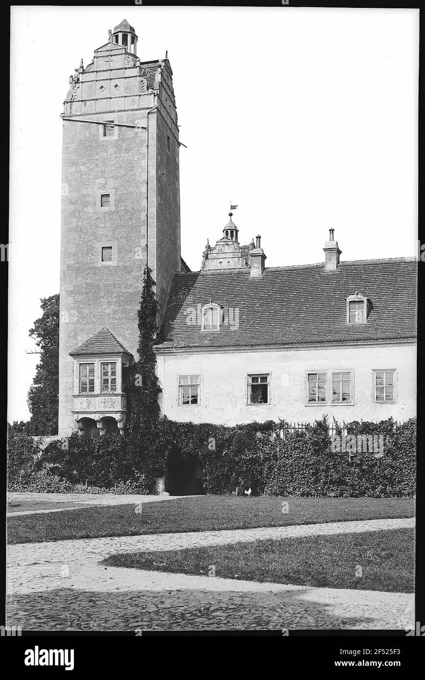 Strehla. Dans la cour du château Banque D'Images