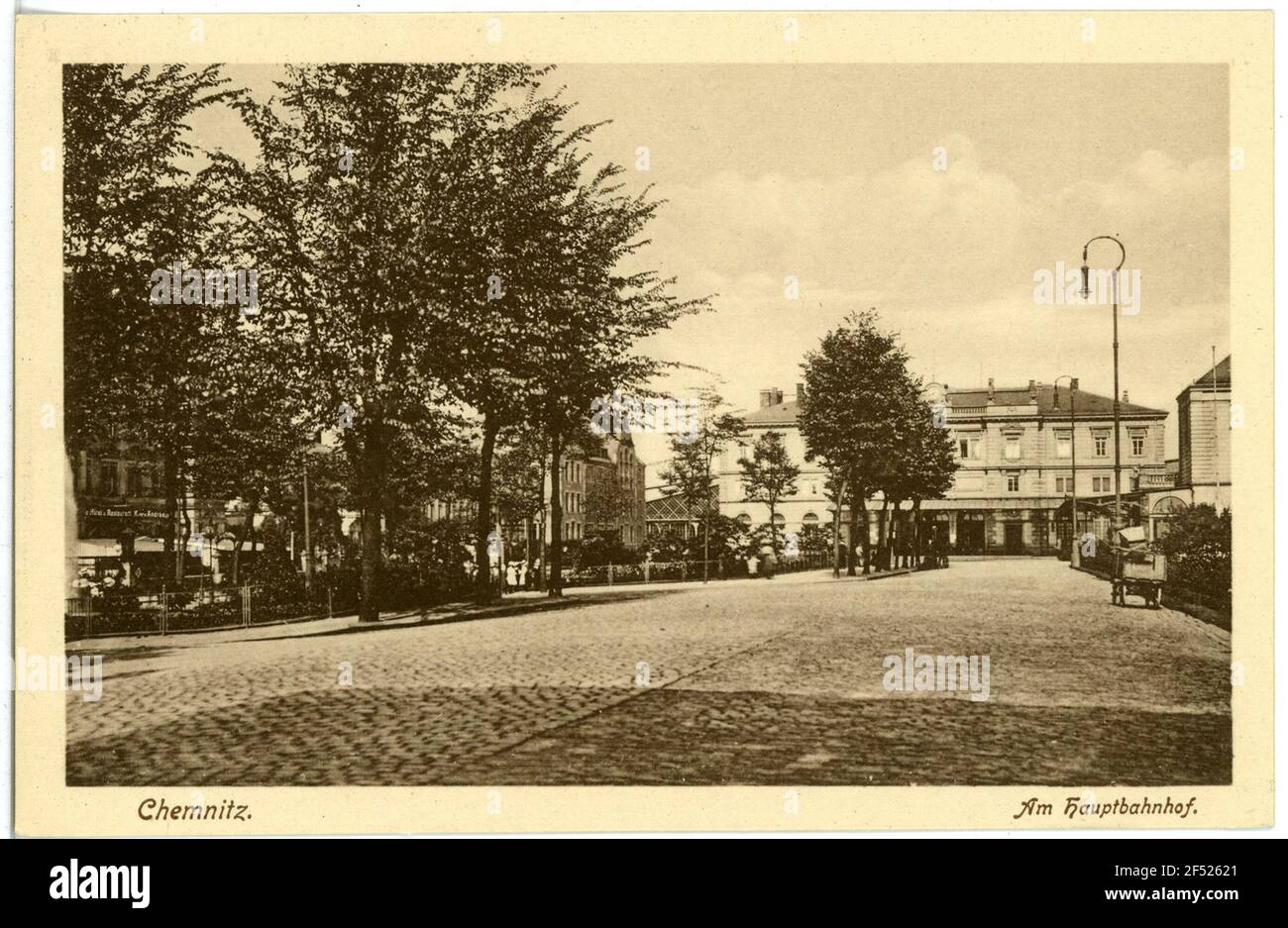 À la gare centrale de Chemnitz. À la gare centrale Banque D'Images