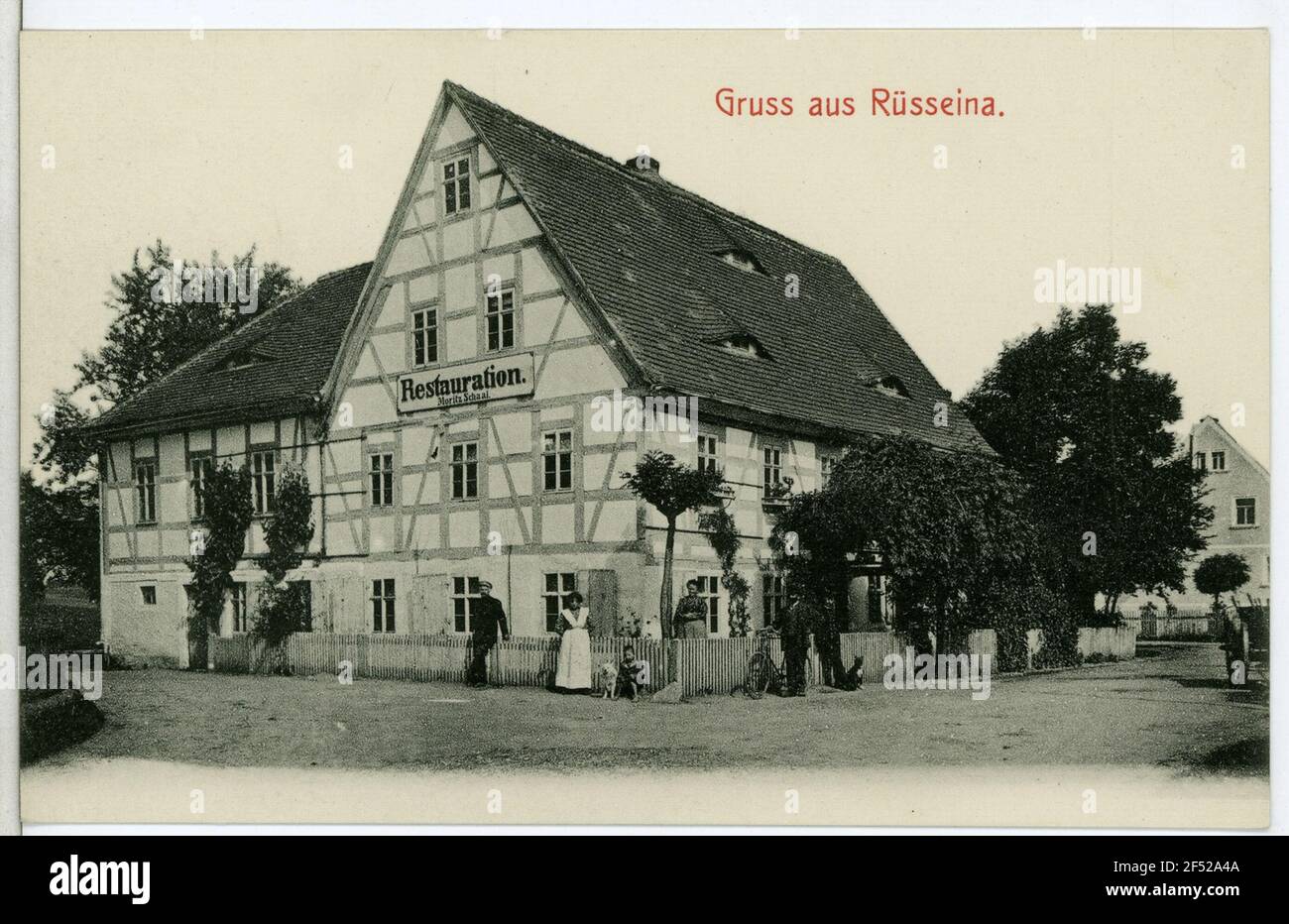 Restauration Rüsseina. Restauration Banque D'Images