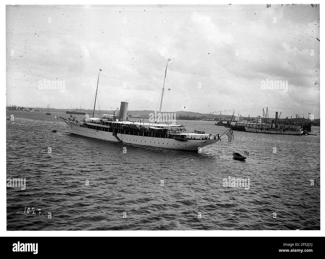 Bateaux dans le port de la Havane Banque D'Images