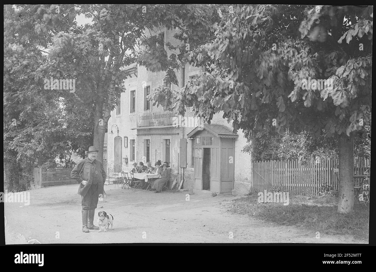 Ammelsdorf. Restauration de Schlegel Banque D'Images