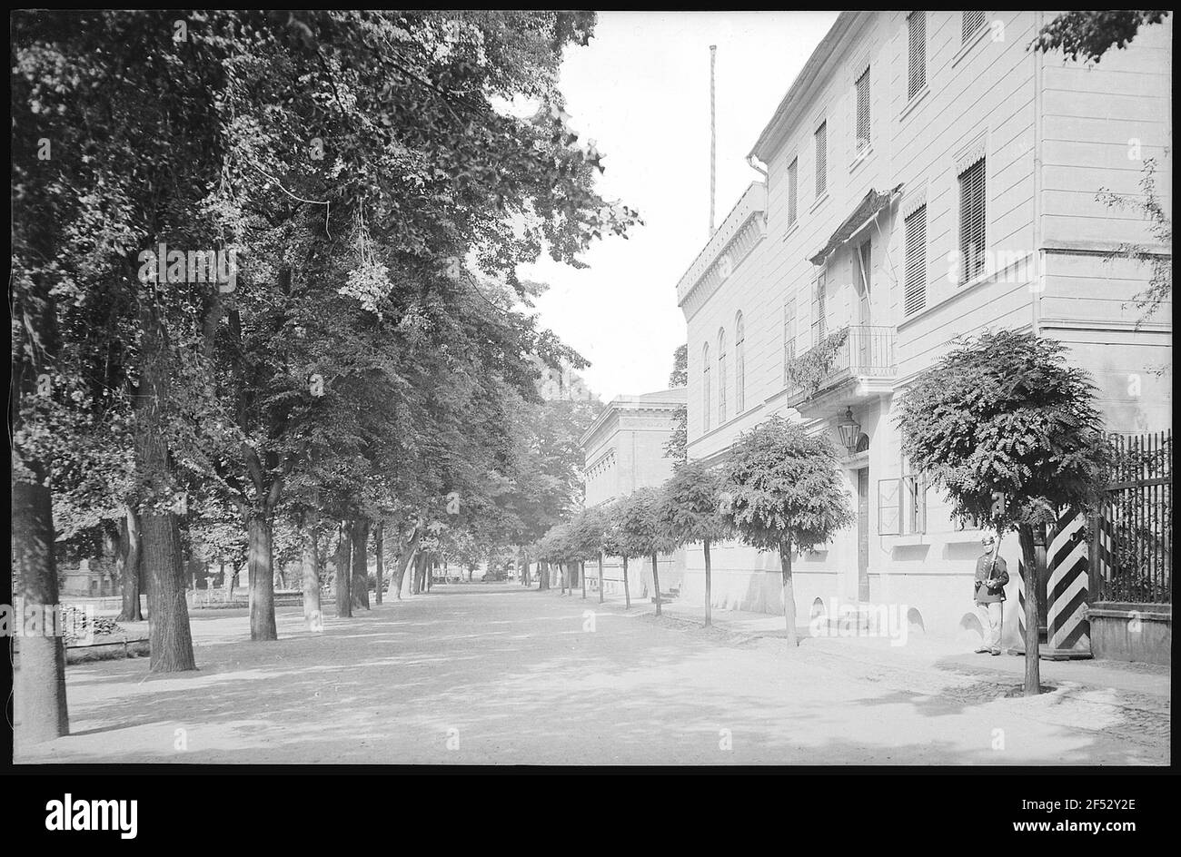 Torgau. Promenade avec un nombre limité de partenaires Banque D'Images