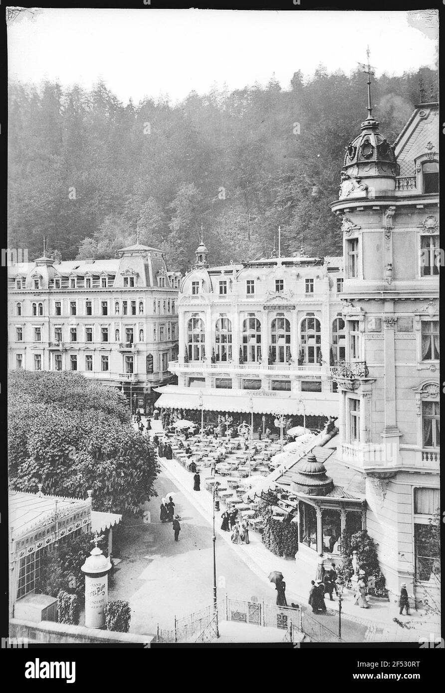 Carlsbad. Grand Hotel Pupp (1877, 1892-1894, 1904/1907) Banque D'Images