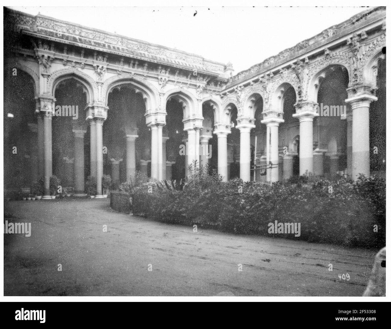 Thirumalai Nayakar Mahal Balst Banque D'Images