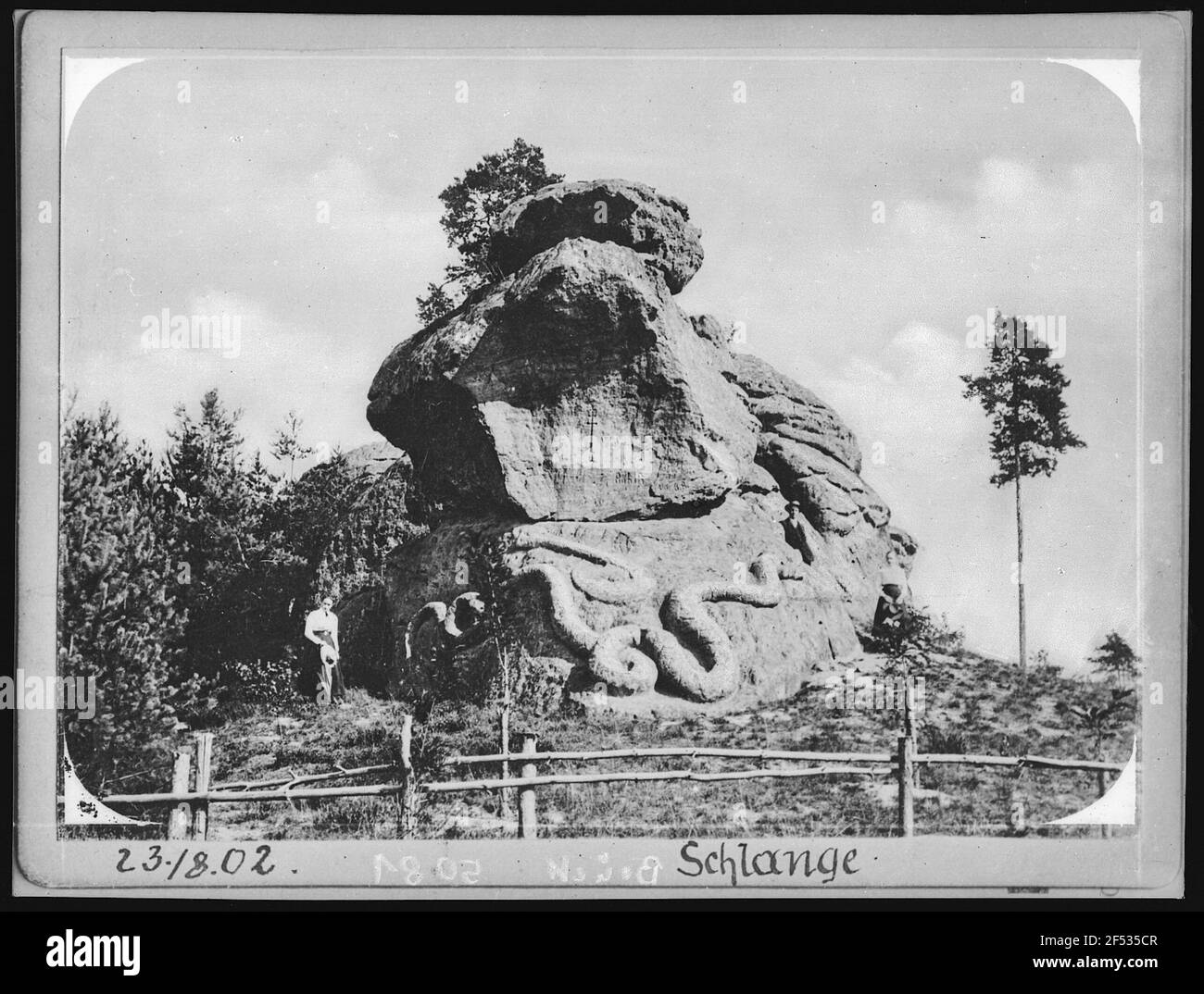 Schelesen. Serpent Banque D'Images