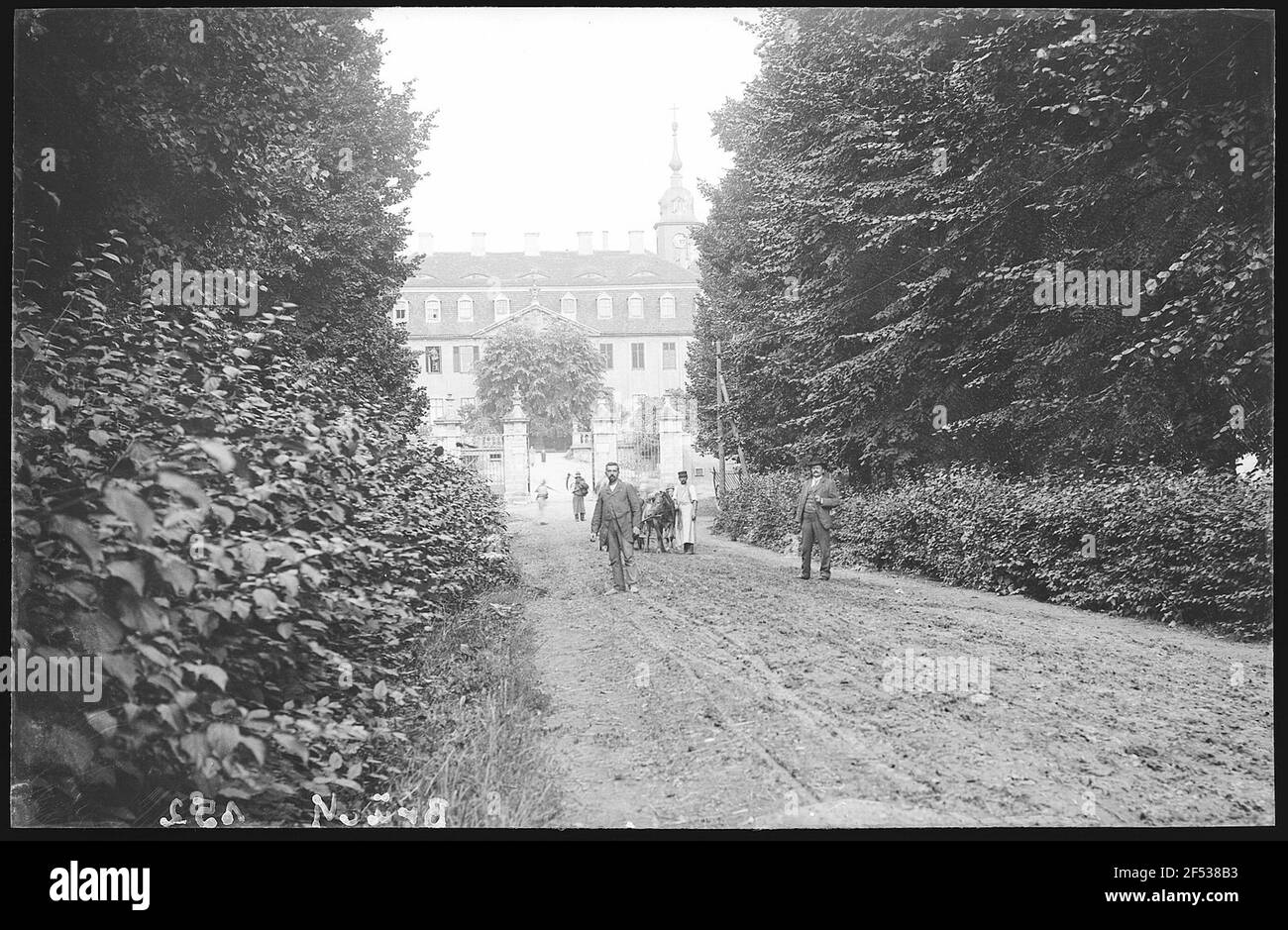 Seußlitz.schloss Banque D'Images