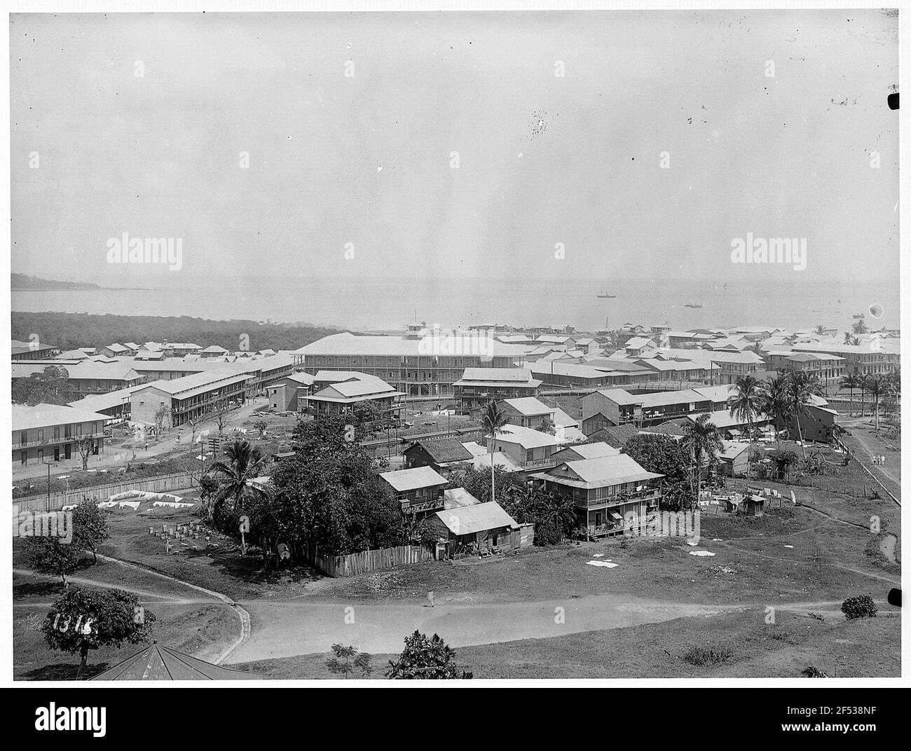Panama ville. Vue des parties de la ville depuis l'hôtel Tivoli Banque D'Images