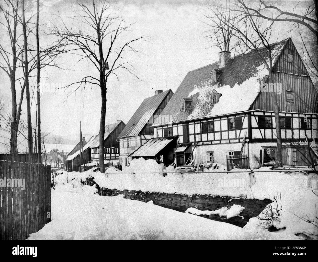 La maison de l'homme Banque D'Images
