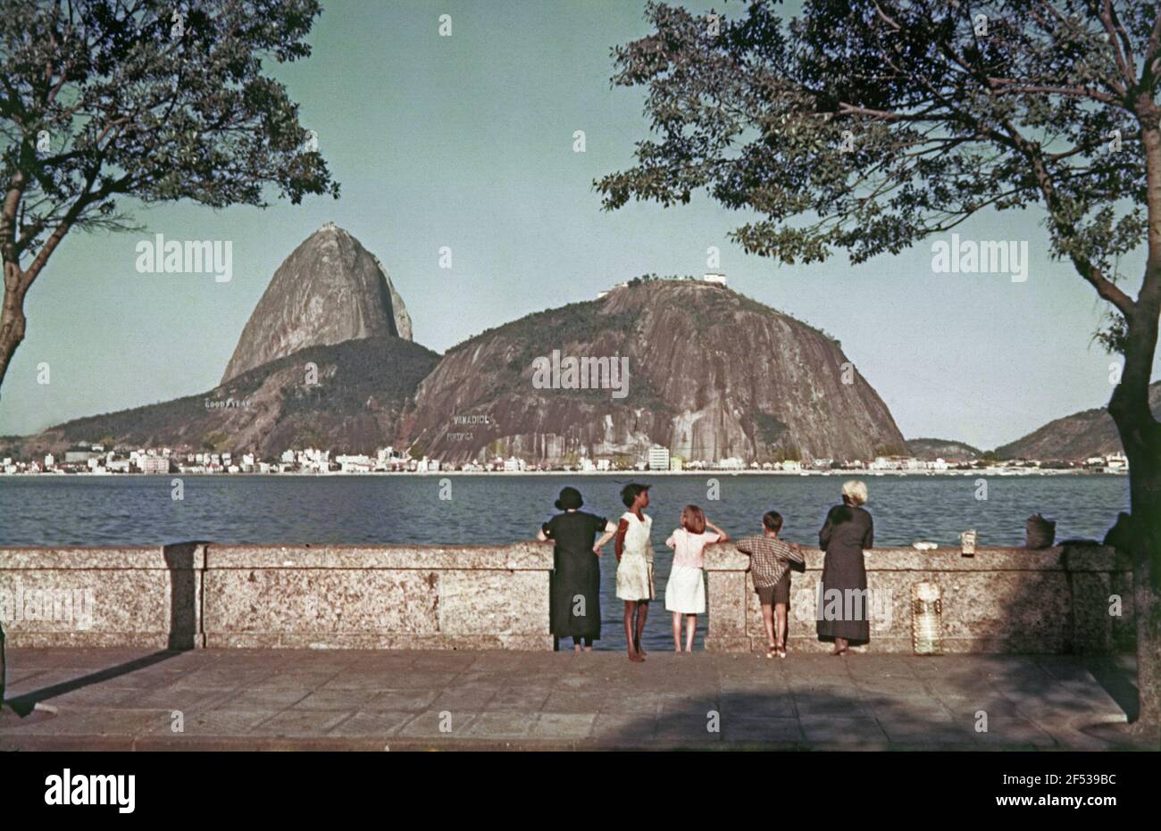 Rio de Janeiro. Vue sur le chapeau de sucre Banque D'Images