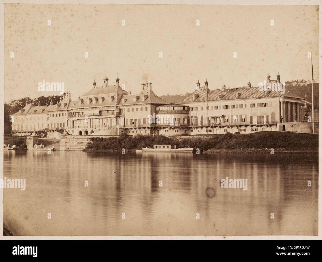 Palais de l'eau Banque D'Images