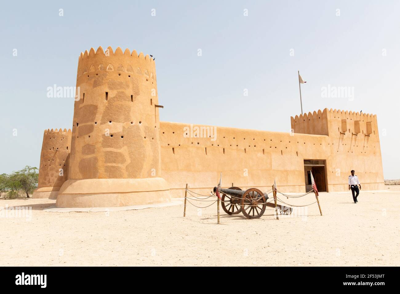 Le Fort Al Zubarah, Qatar Banque D'Images