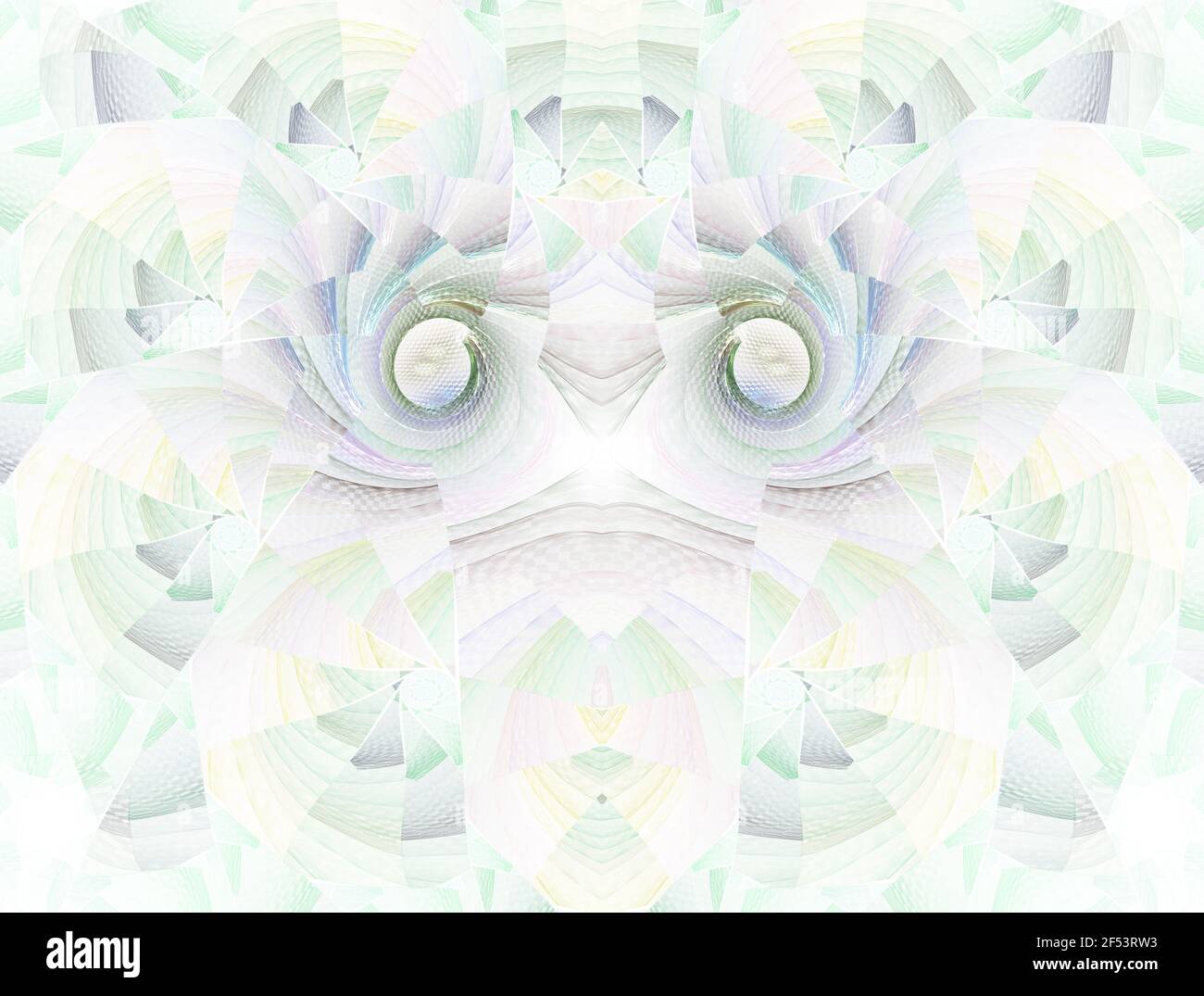 Motif kaléidoscopique en vitraux fleuris colorés. Magnifique motif mosaïque tonique pour le fond de l'art, (église fractale vitraux abstra Banque D'Images