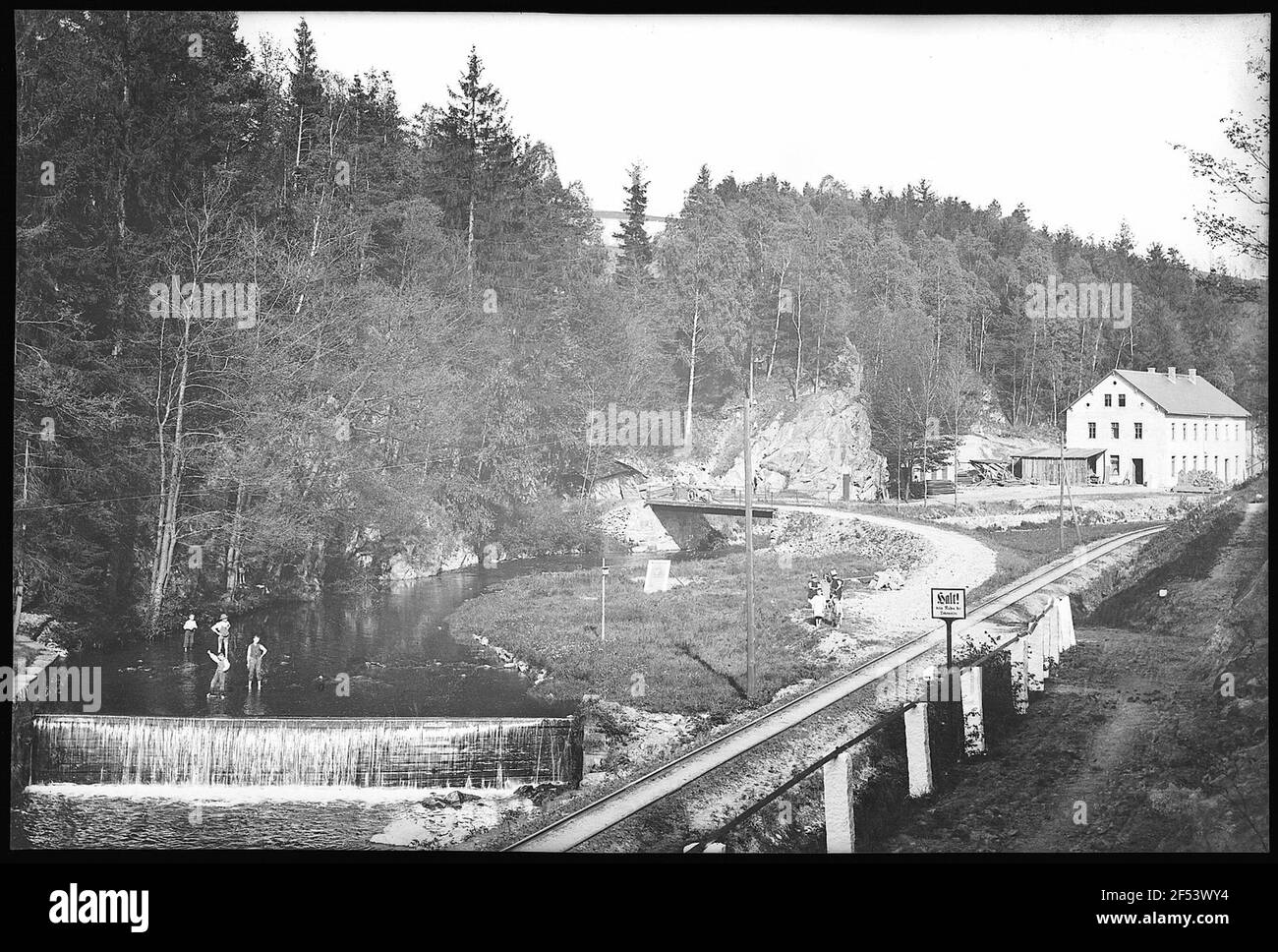 Rabenau. Rabenauer Reason à Spechtritz Banque D'Images