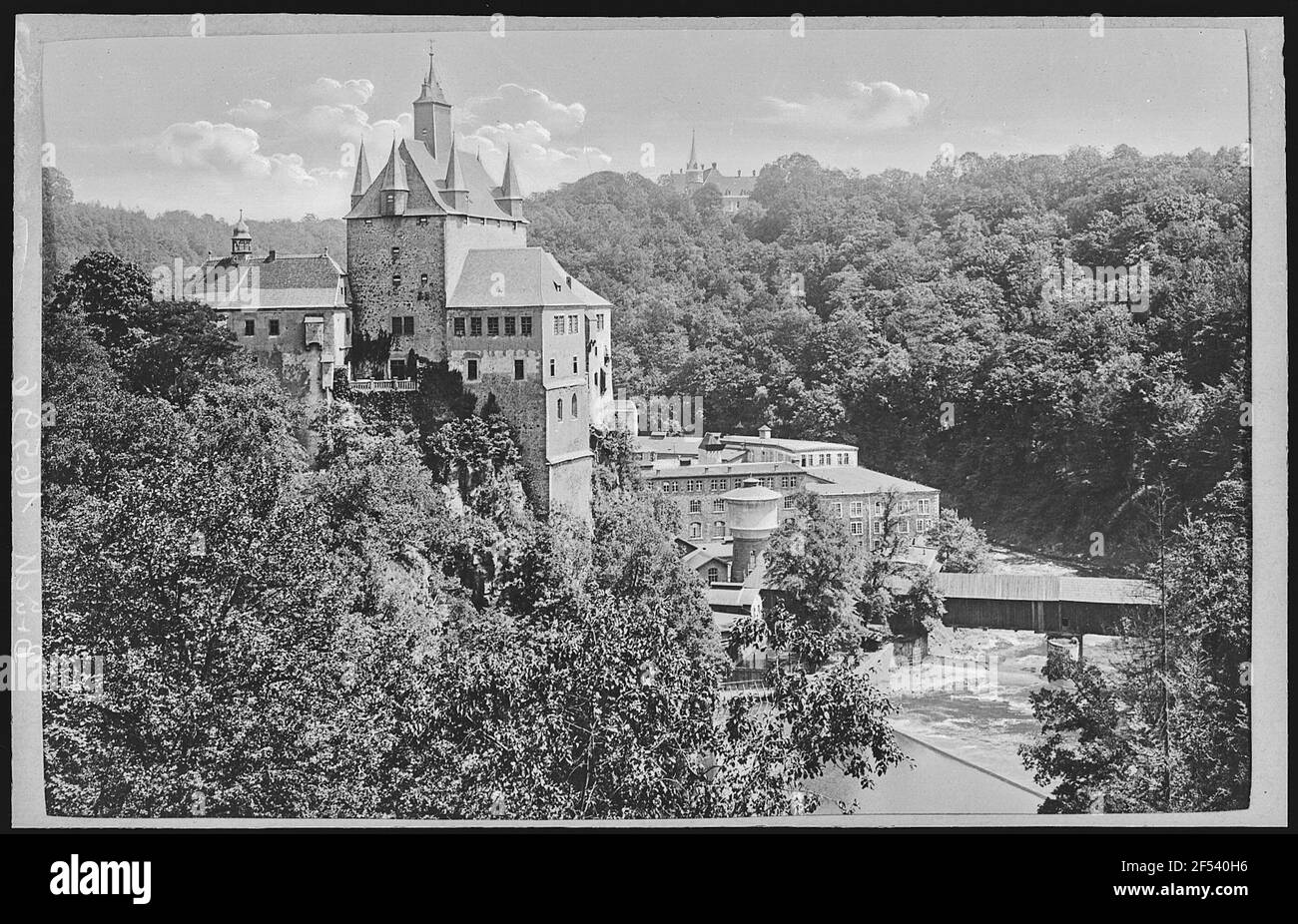 Kriebstein. Château de Kriebstein et Schloss Ehrenberg Banque D'Images